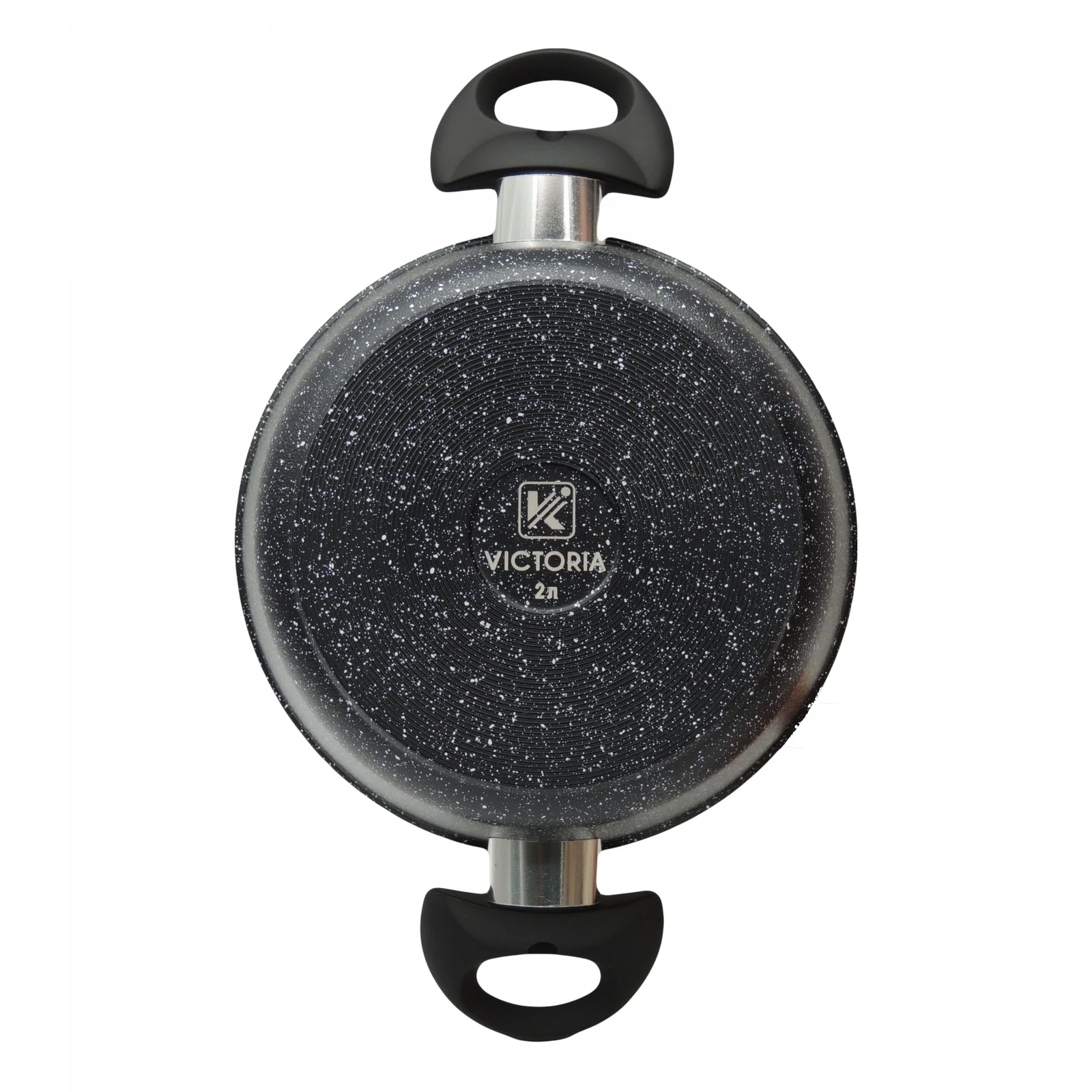 Кастрюля 3,0 л со стеклянной крышкой «ГРАНИТ» — изображение 2