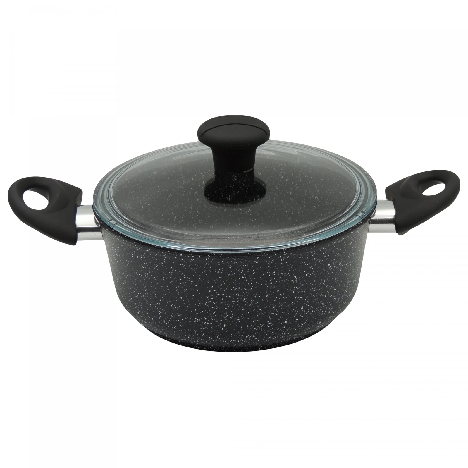 Кастрюля 3,0 л со стеклянной крышкой «ГРАНИТ» — изображение 3