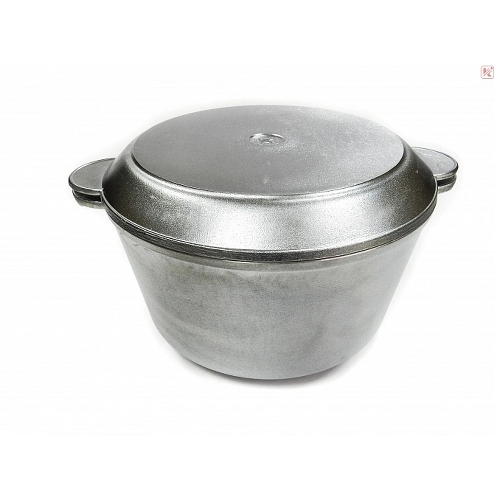 КАСТРЮЛЯ «ВИКТОРИЯ» АЛ 6,0 Л С ЛИТОЙ КРЫШКОЙ «ПОЛЕСЬЕ»