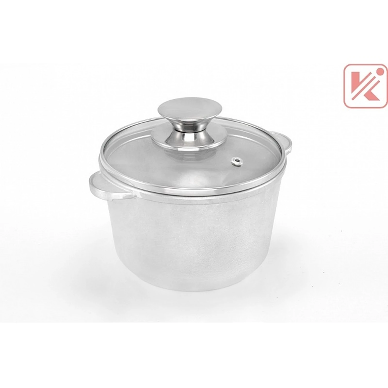 КАСТРЮЛЯ «ВИКТОРИЯ» УНИВЕРСАЛЬНАЯ ВИКТОРИЯ АЛ 1,0 Л СО СТЕКЛЯННОЙ КРЫШКОЙ «ПОЛЕСЬЕ»