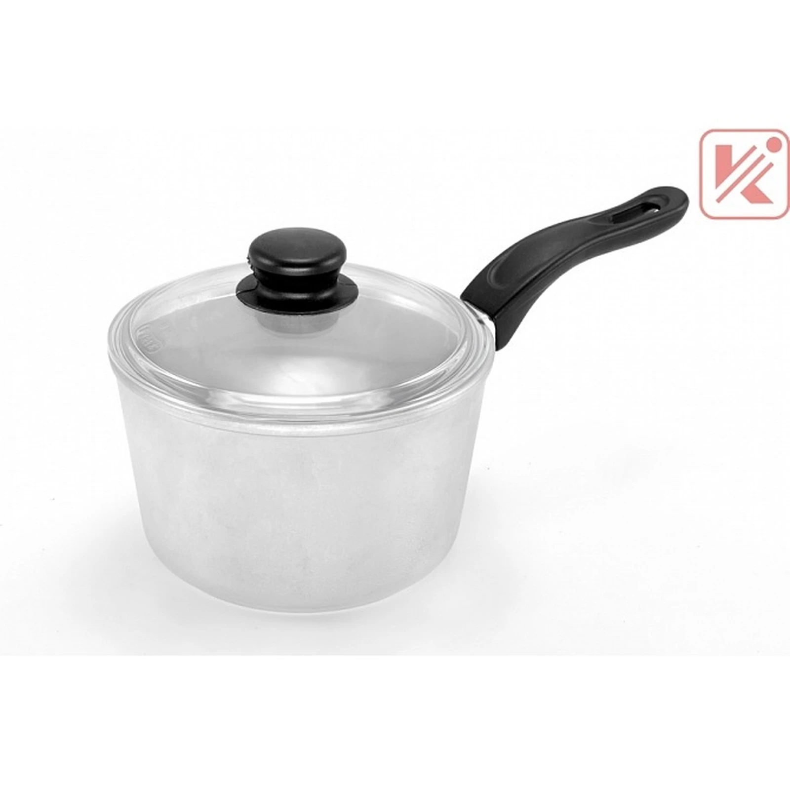 КОВШ «ВИКТОРИЯ» АЛ 2,0 Л СО СТЕКЛЯННОЙ КРЫШКОЙ «ПОЛЕСЬЕ»