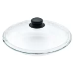 Крышка из боросиликатного стекла d-280 мм с бакелитовой ручкой