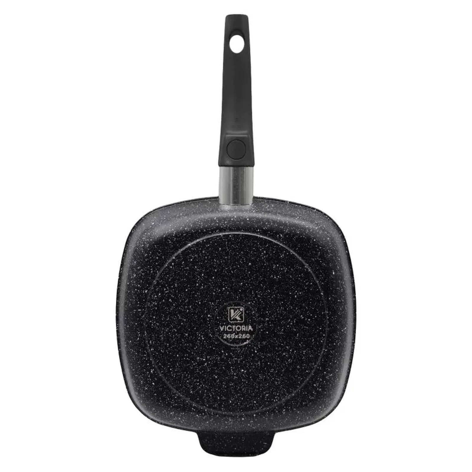 Сковорода квадратная гриль 28*28 см со съемной ручкой "ГРАНИТ" — изображение 2