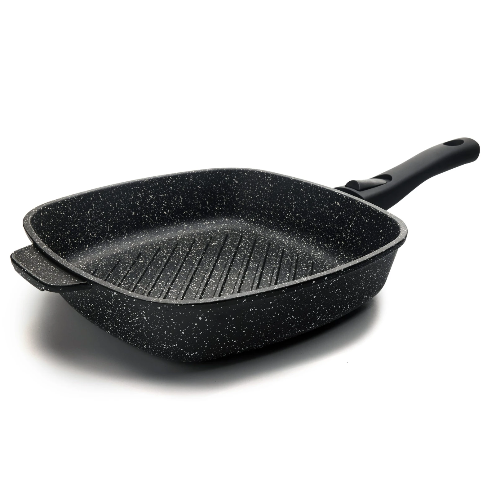 Сковорода квадратная гриль 28*28 см со съемной ручкой "ГРАНИТ"