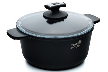 Кастрюля универсальная 3,0 л со стеклянной крышкой «IronMaster»