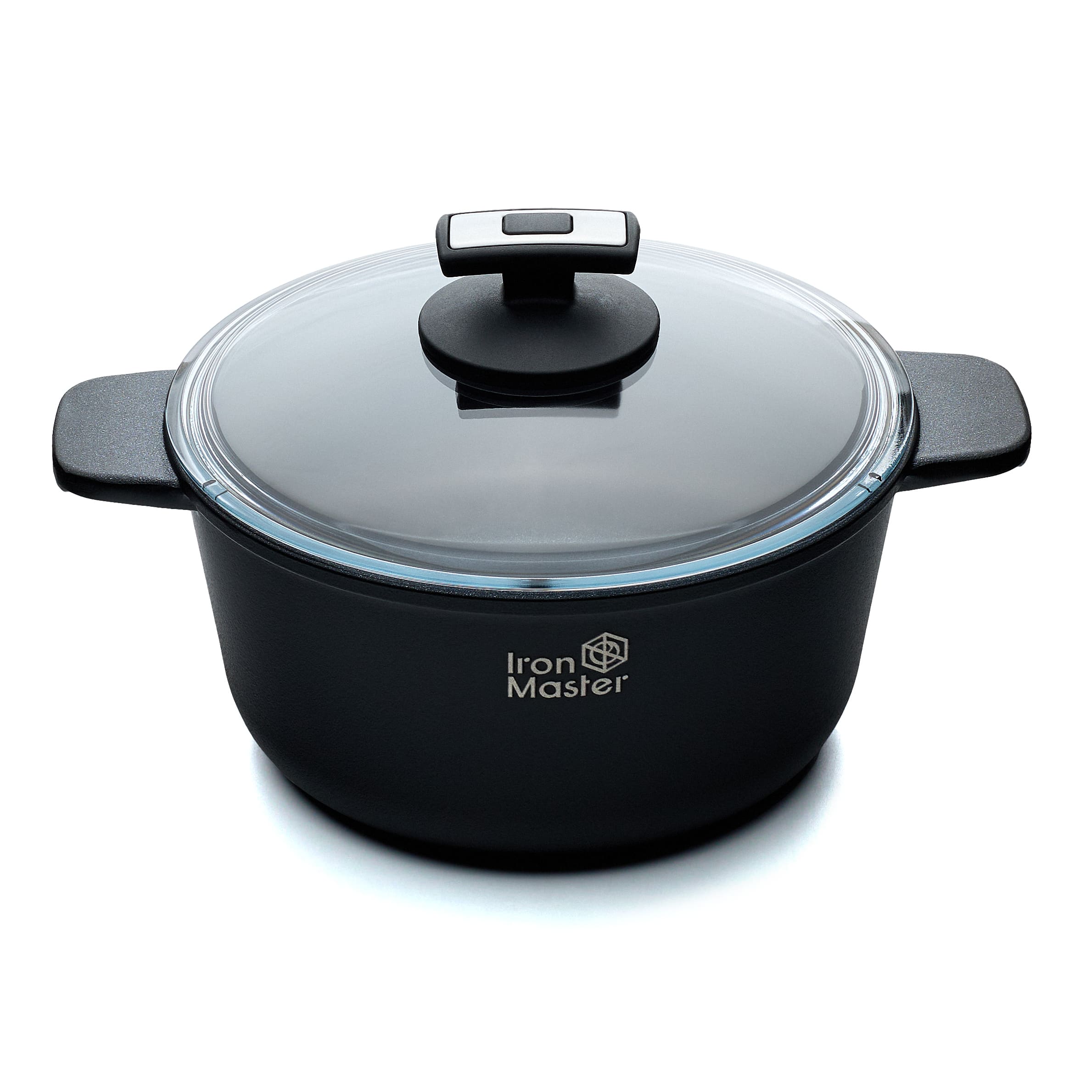 Кастрюля универсальная 3,0 л со стеклянной крышкой «IronMaster» — изображение 4