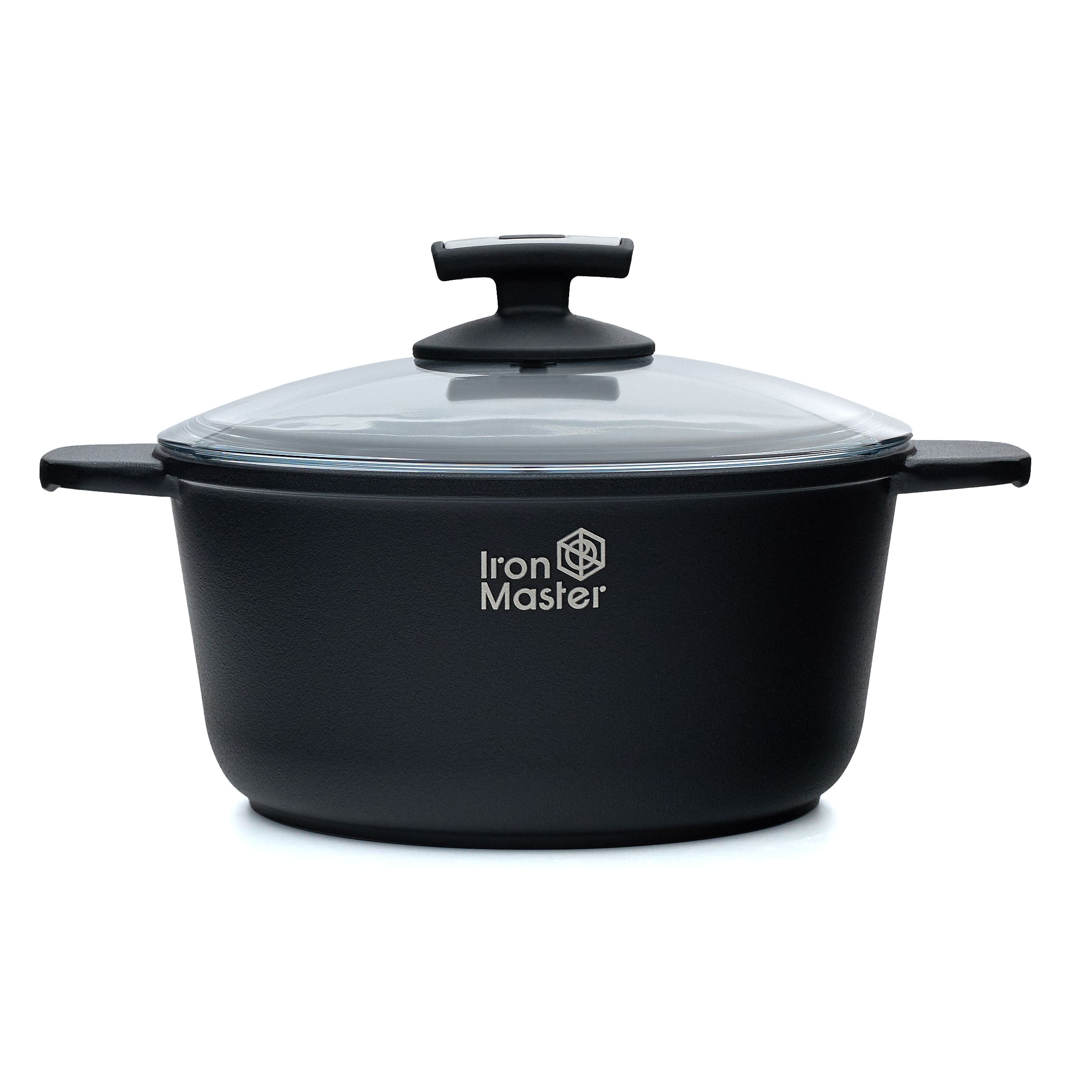 Кастрюля универсальная 3,0 л со стеклянной крышкой «IronMaster» — изображение 3